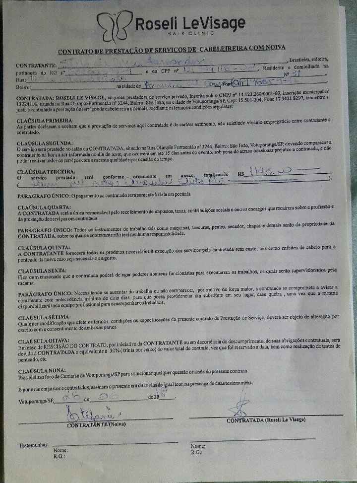 Dia da noiva - fechei o contrato 😍❤ - 17