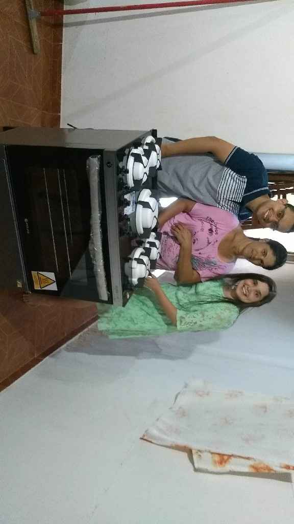 ganhamos o Fogao,  vem ver - 3