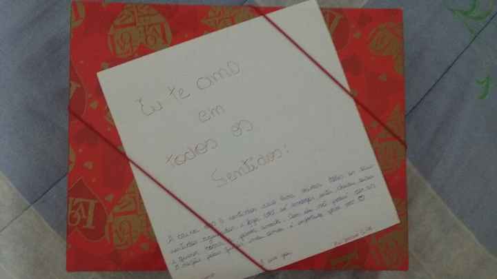 Me ajudem - 1 ano juntos - 2