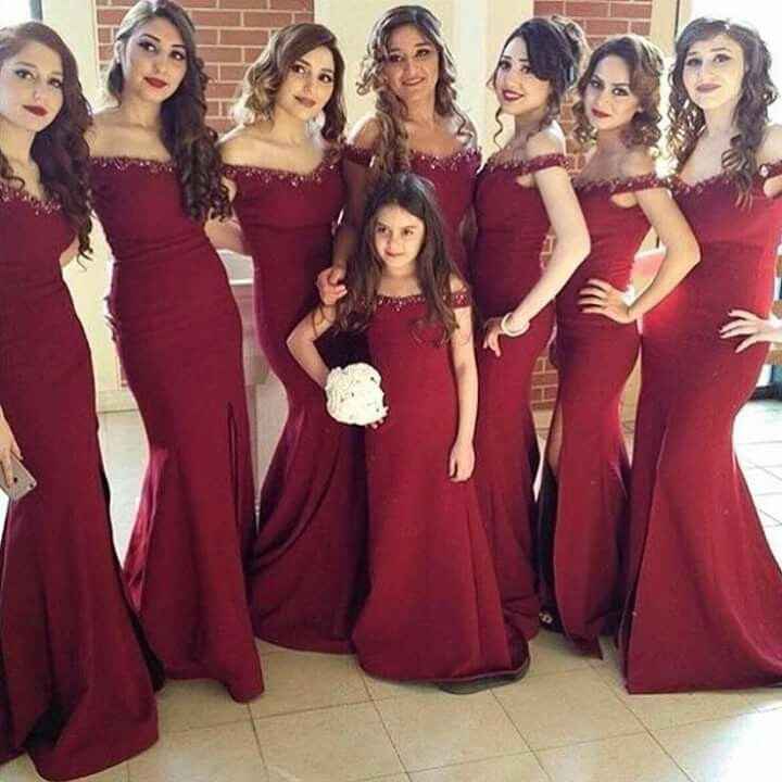 Vestido das madrinhas! #marsala - 1