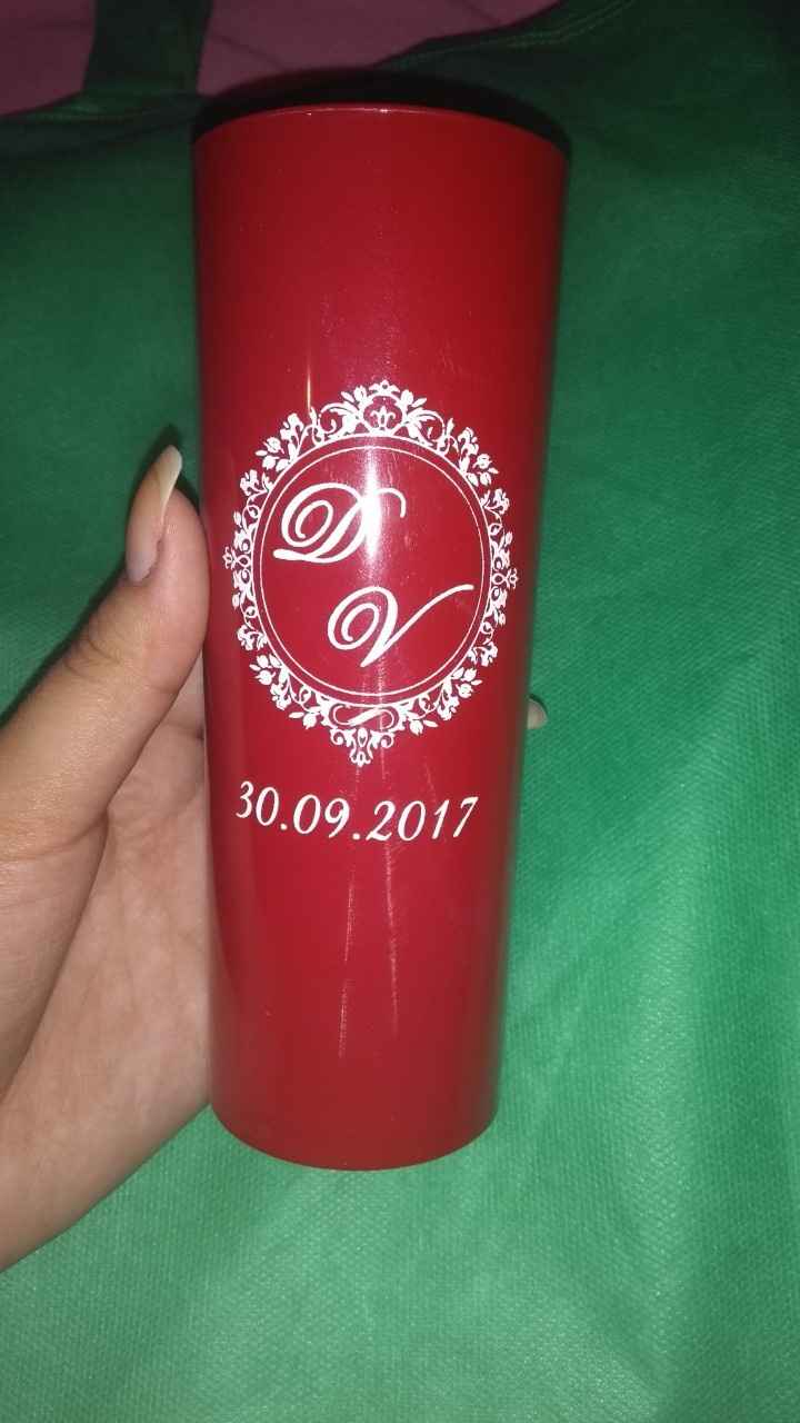 Lembrancinha dos convidados.