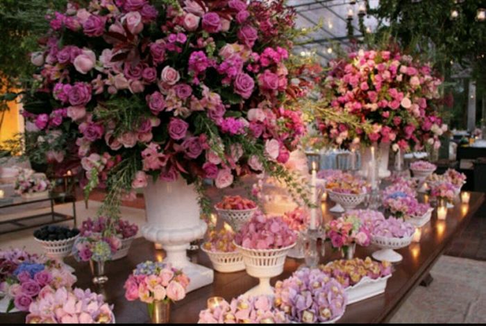 Sugestões para decoração *rosa* - 4