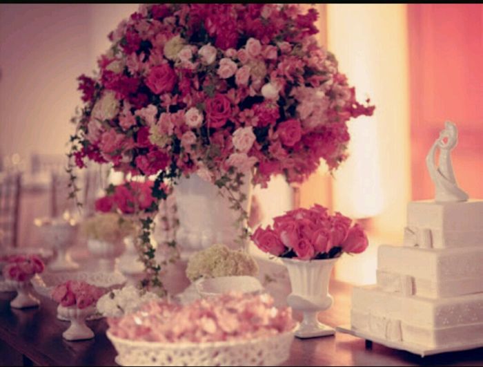 Sugestões para decoração *rosa* - 7