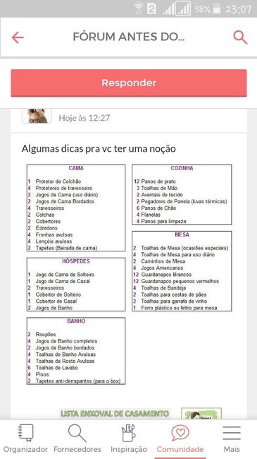 O que comprar para meu enxoval - 1