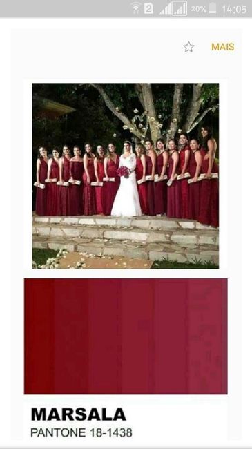 Vestido das madrinhas! #marsala - 2