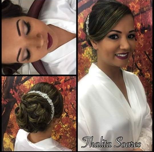 Penteado tipo coque (de lado sem marca a testa) - 1