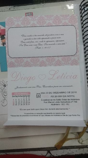 Fechei meus conviteeees!! - 2