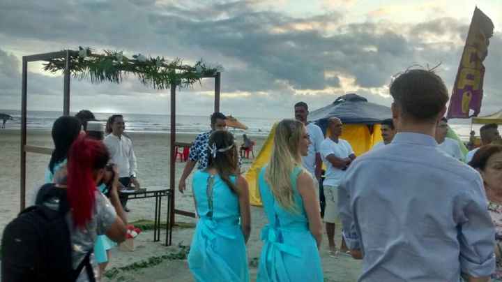  Sapatos para casamento na praia - 1