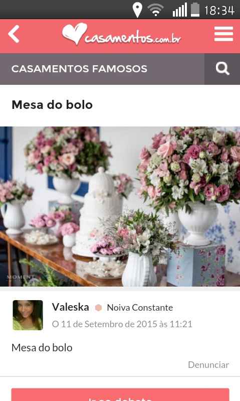 Decoração rosa e branca - 1