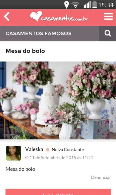 Decoração rosa e branca - 1