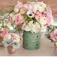 Decoração rosa e branca - 2