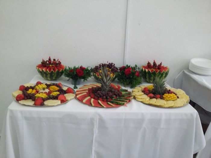 Mesa de Frutas