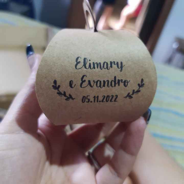 Caixinhas de bem casados - 1