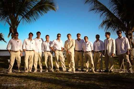 traje dos padrinhos