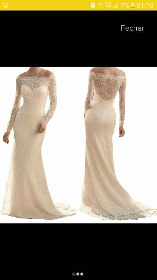 Meu vestido longo ou curto?mando fazer ou alugo? - 1