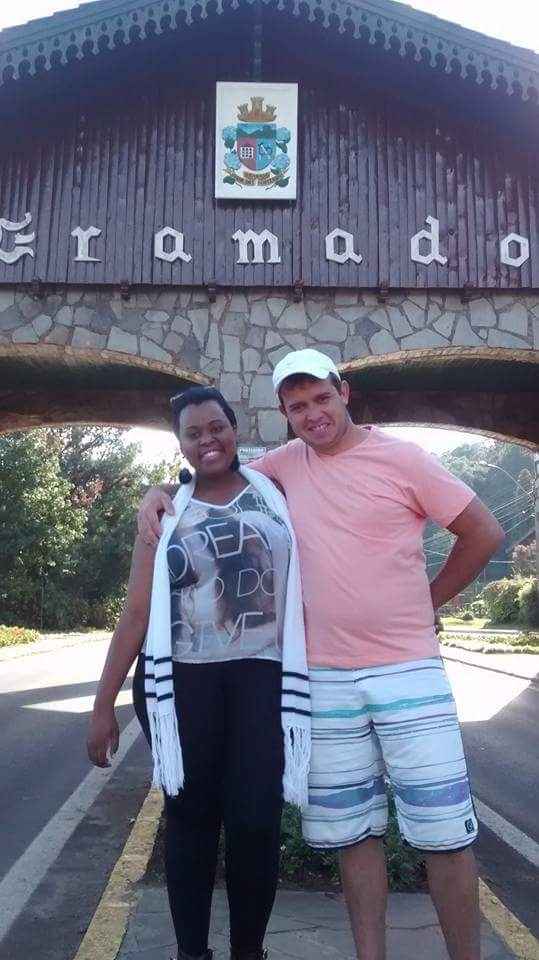 Lua de mel - em gramado - 2