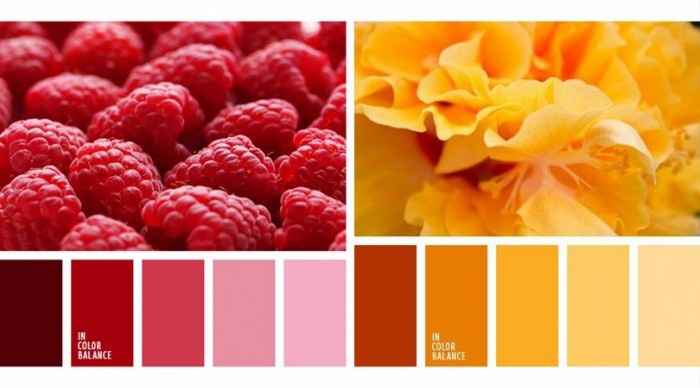 Cores quentes
