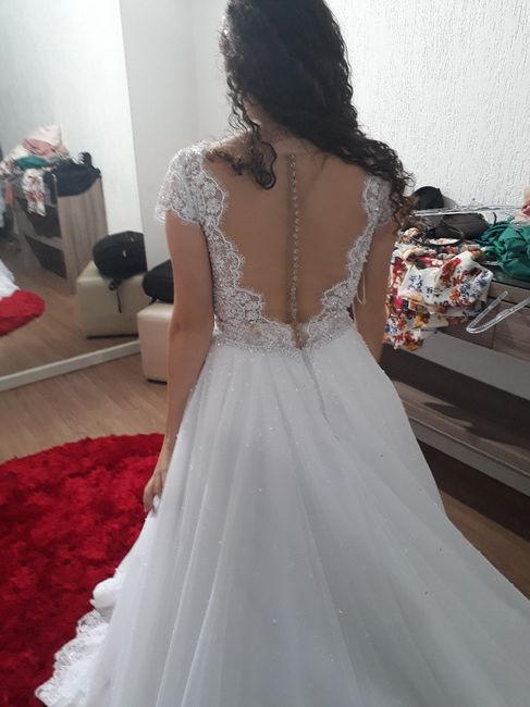 Alguei meu vestido de noiva!!!! Vem dá uma olhadinha!!! - 2