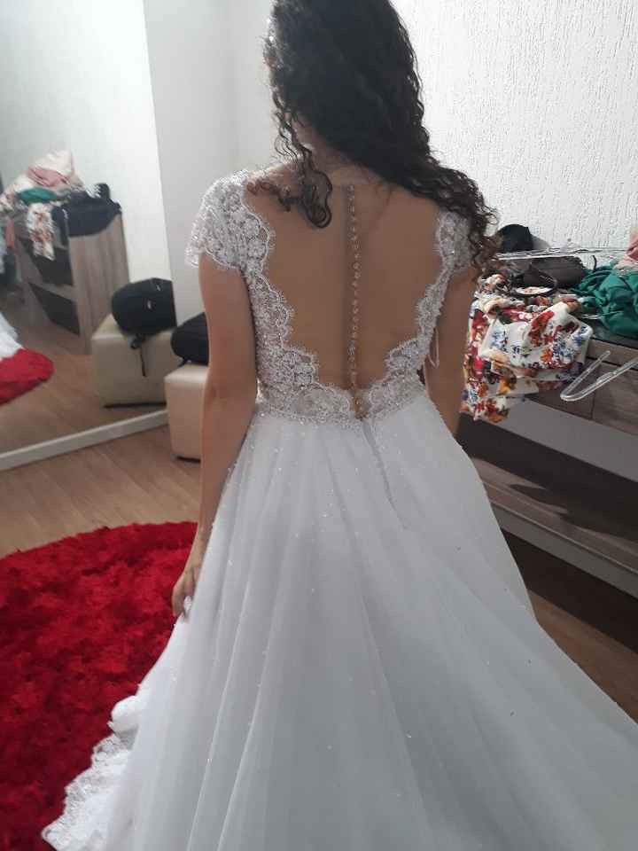 Alguei meu vestido de noiva!!!! Vem dá uma olhadinha!!! - 2