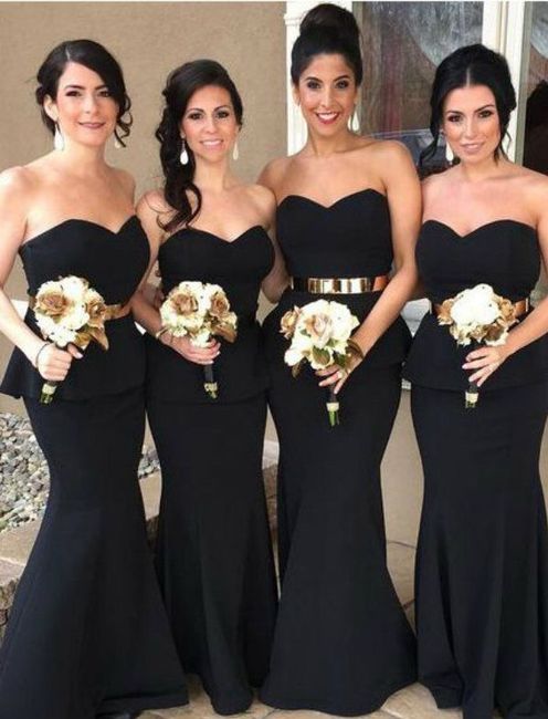 Qual será a cor dos vestidos das madrinhas? - 1