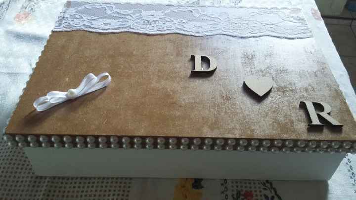 Mais um diy: caixa dos padrinhos e lembrancinhas - 1
