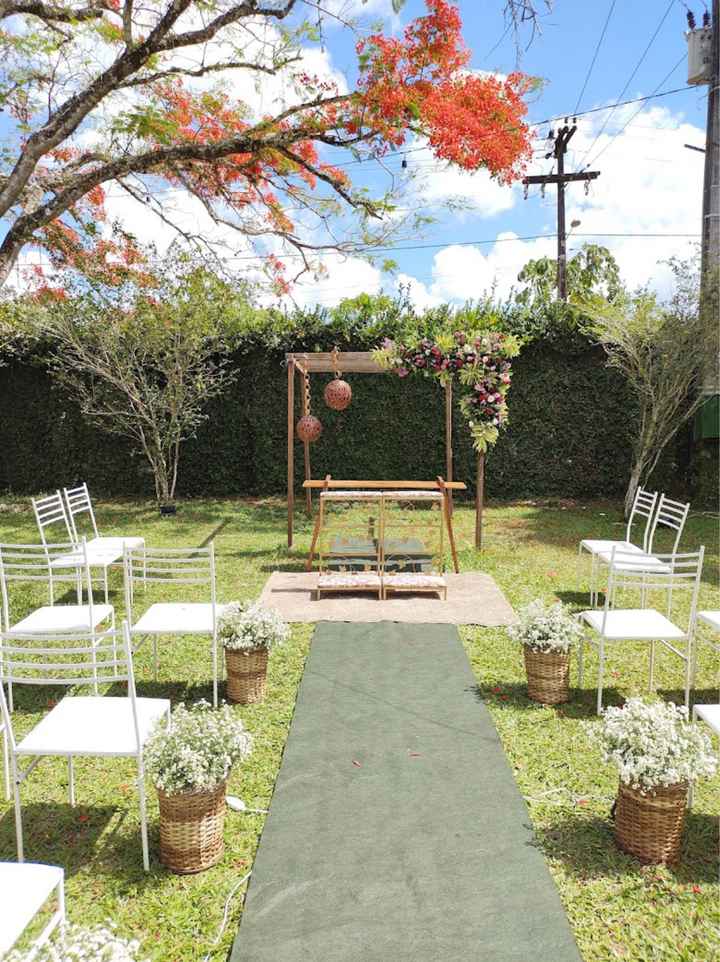 Casamento em chácara - 1