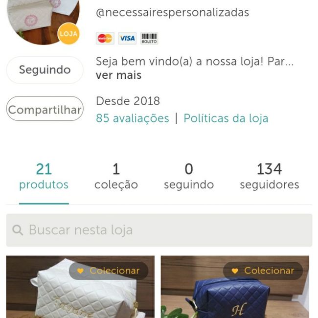 Presente das Madrinhas - Inspirações 1