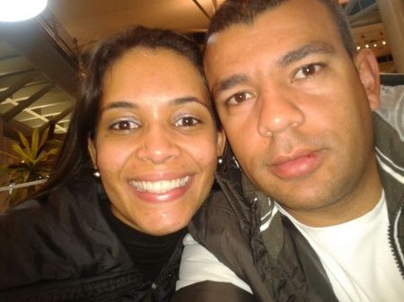 Eu e meu lindo noivo