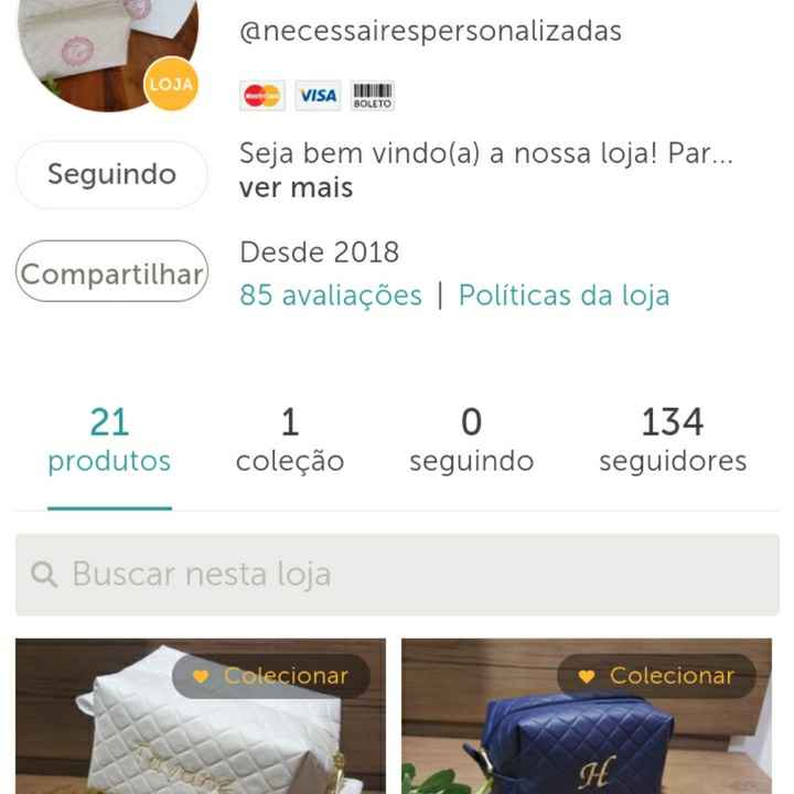 Presente das Madrinhas - Inspirações - 1