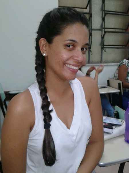 Eu, linda e de trança..hahaha