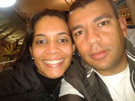 Eu e meu lindo noivo