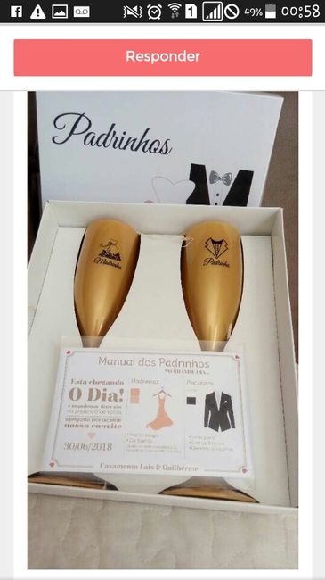  Convites x Lembrancinhas para padrinhos #help - 1