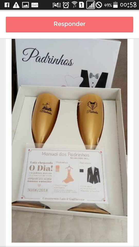  Convites x Lembrancinhas para padrinhos #help - 1