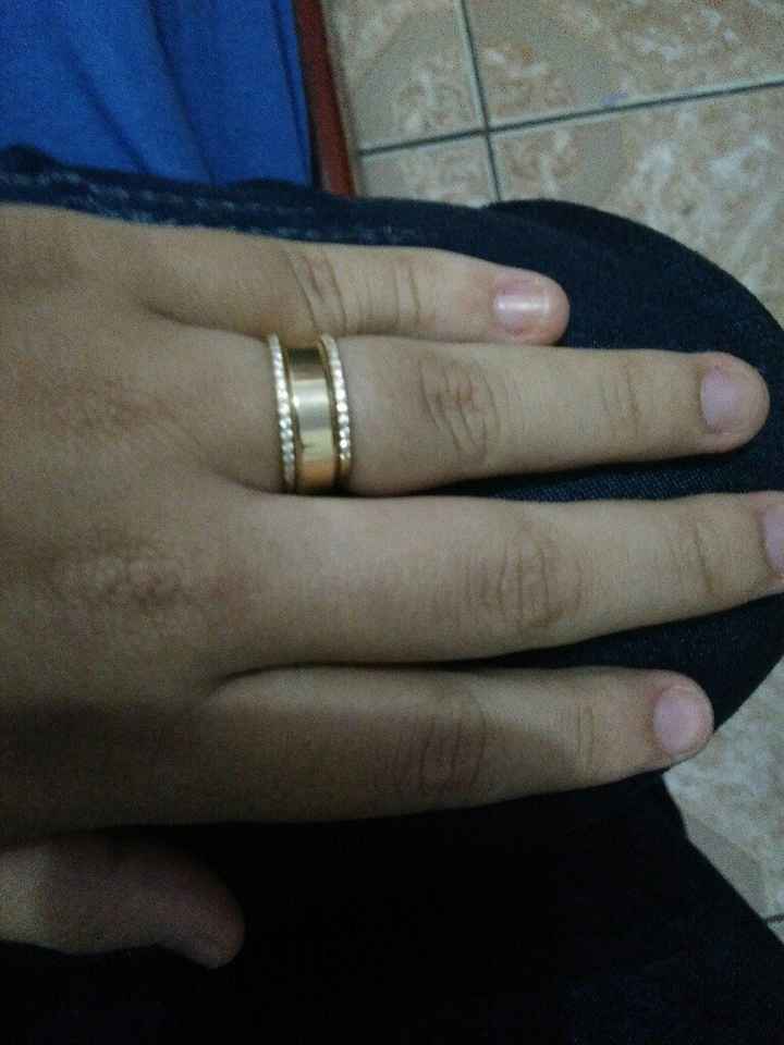 De quê material serão suas alianças? - 1