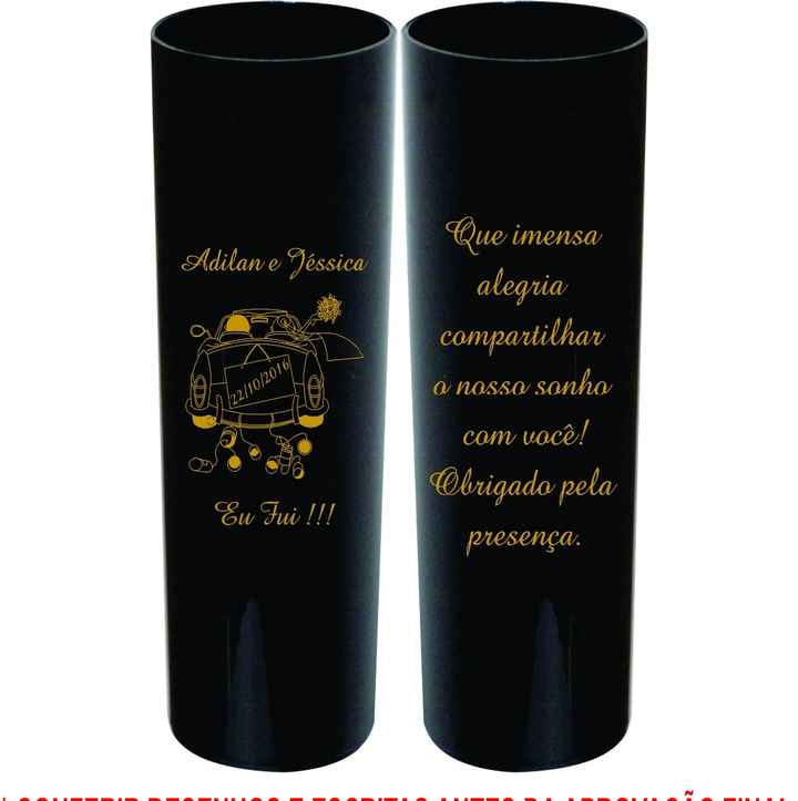 Arte do copo long drink