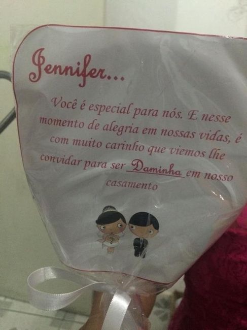 Convite Daminha