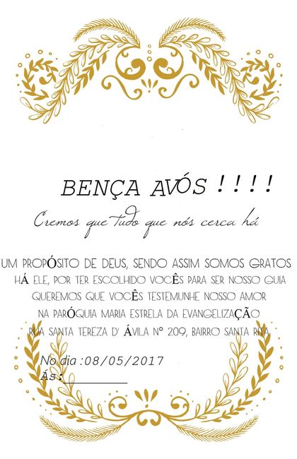 Para meus avós