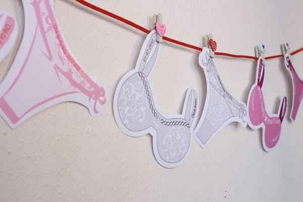 Varal de Recados Lingerie