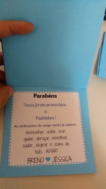 Meu manual dos padrinhos vem veer!! 💕 - 5