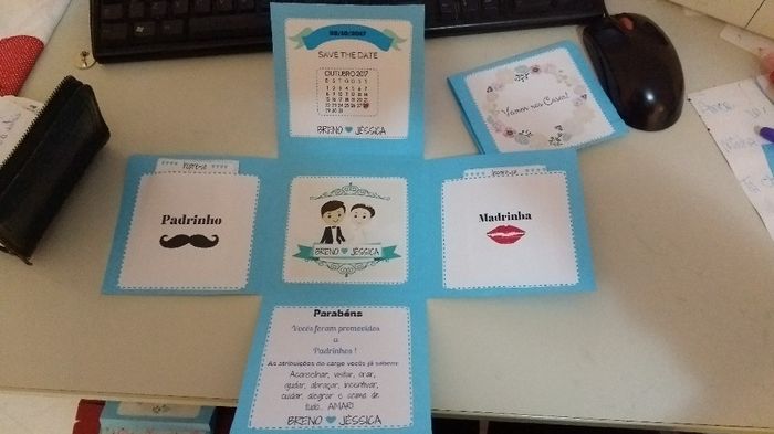 Meu manual dos padrinhos vem veer!! 💕 - 7