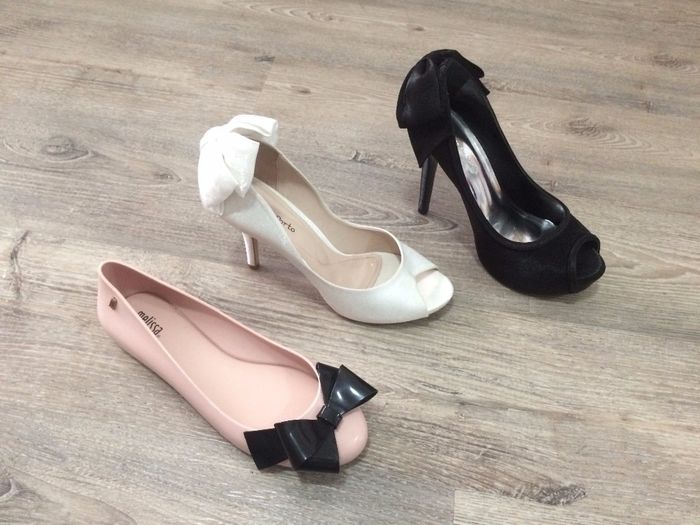 Meus três sapatos