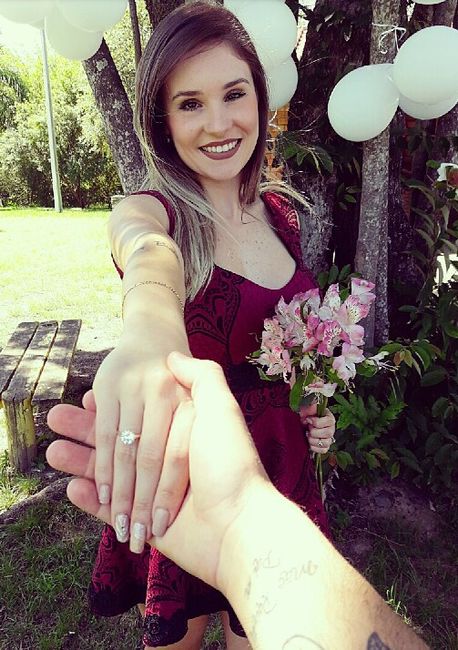Quando ficaram noivos? 1