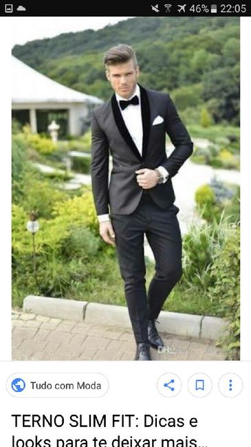 A 4 meses do casamento - Como será o traje do noivo? 1