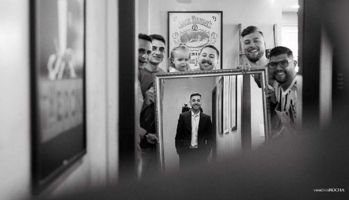 Casamentos reais 2018: foto com padrinhos ou madrinhas - 2
