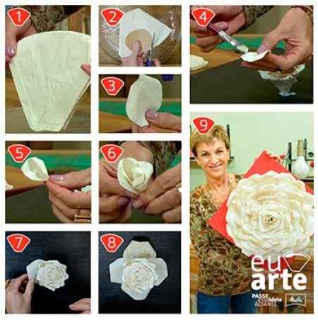 Flores de papel