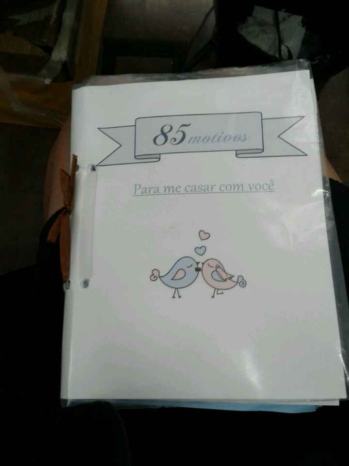 Surpresa para o noivo diy - 1