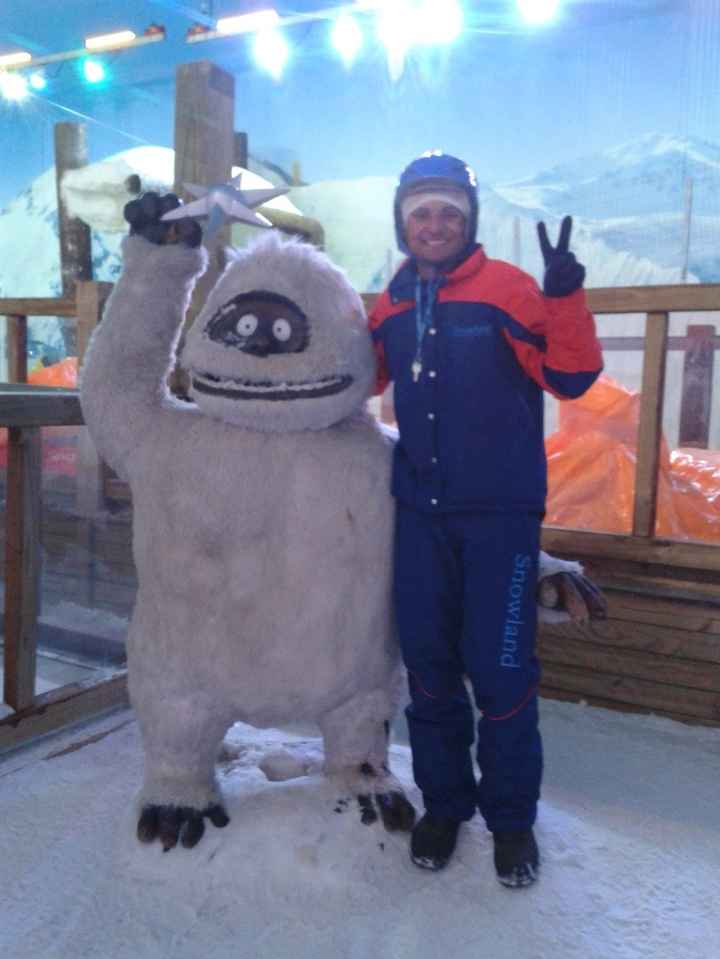 Montanha de neve Snowland