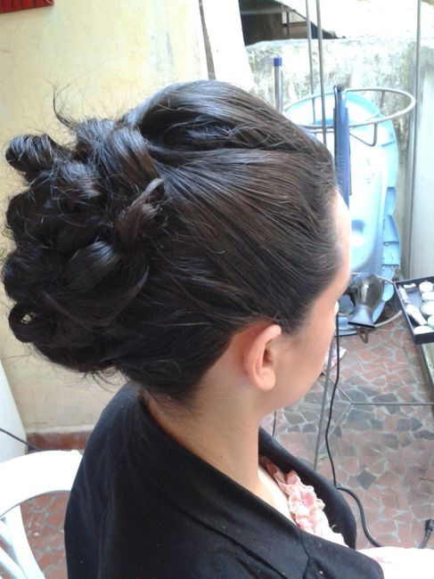 Penteado (lado direito)