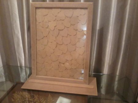 Quadro de Recados para Noivos