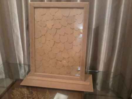 Quadro de Recados para Noivos